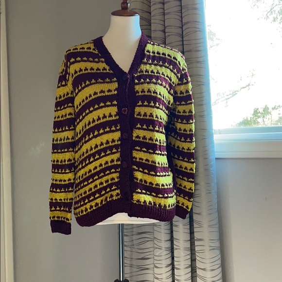 Vintage chunky cardigan - Picture 2 of 6